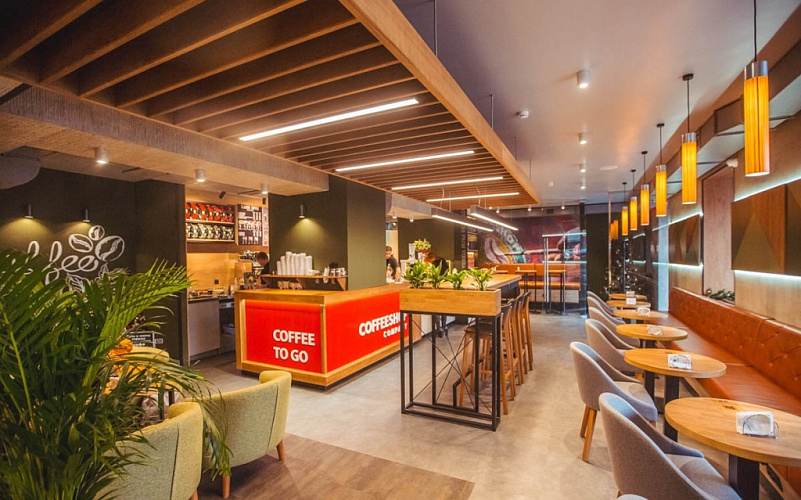 Coffeeshop Company, сеть венских кофеен - освещение рис.1